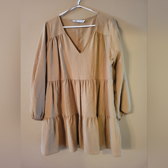 BNWT Zara Tiered Dress - Picture 1 of 3